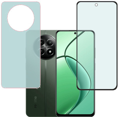 SPRITZEN Front and Back Screen Guard for Realme 12x 5G, Matte(Pack of 2)