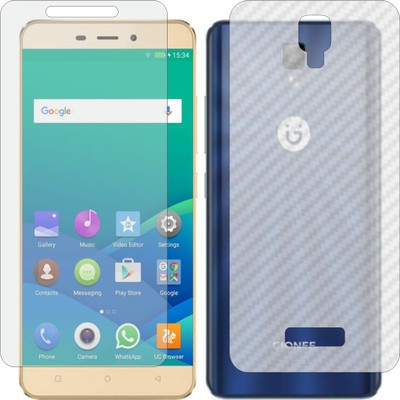 Mobling Front and Back Tempered Glass for GIONEE P7 MAX(Pack of 2)