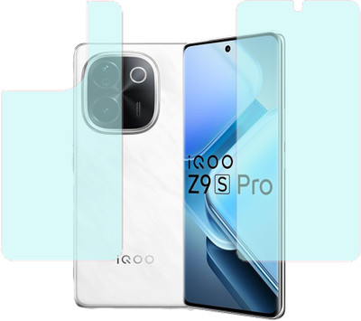 VAYUVAULT Front and Back Screen Guard for IQOO Z9s Pro 5G(Pack of 2)
