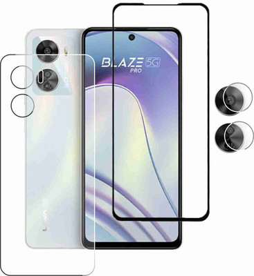 FINCH Front and Back Screen Guard for LAVA BLAZE PRO 5G(Pack of 3)