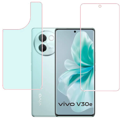 KARTRAY Front and Back Screen Guard for Vivo V30e 5G(Pack of 2)