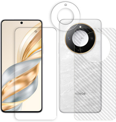 MUTAALI Front and Back Tempered Glass for Honor X60 5G (6.8) FRONT AND BACK, CAMERA LANS PROTECTOR(Pack of 1)