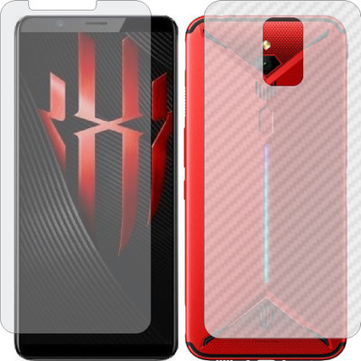 Mobling Front and Back Tempered Glass for NUBIA RED MAGIC 2(Pack of 2)