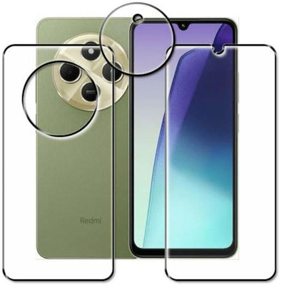 FINCH Front and Back Screen Guard for Redmi A4 5G, Poco C75, Xiaomi Poco C75, Redmi A4, Mi A4 5G(Pack of 3)