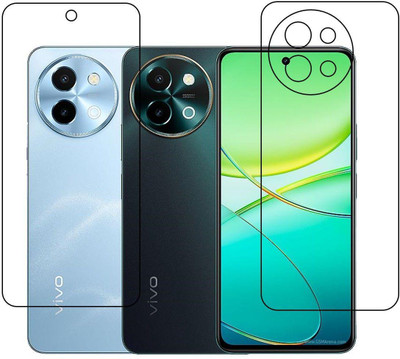 DVTECH Front and Back Screen Guard for Vivo Y38 9H Crystal Clear(Pack of 1)