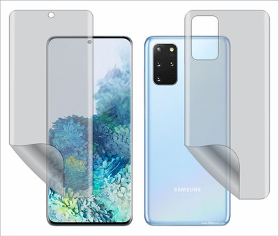 TELTREK Front and Back Screen Guard for SAMSUNG GALAXY S20 PLUS 5G (Edge to Edge Full Screen Protector)(Pack of 1)