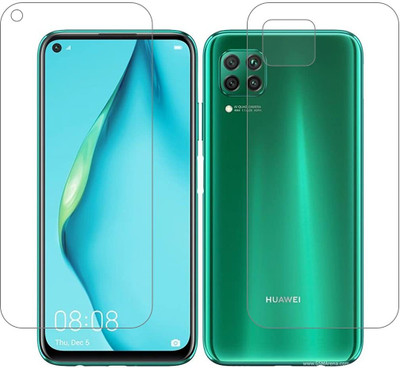 LIGHTWINGS Front and Back Screen Guard for Huawei Nova 7i(Pack of 2)