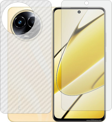 Mobling Front and Back Tempered Glass for Realme 11 5G(Pack of 2)