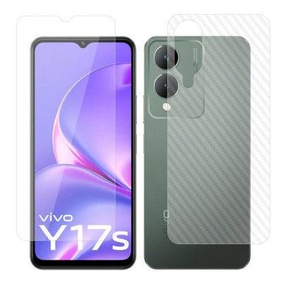 Ten To 11 Front and Back Screen Guard for ViVO Y17s(Pack of 2)