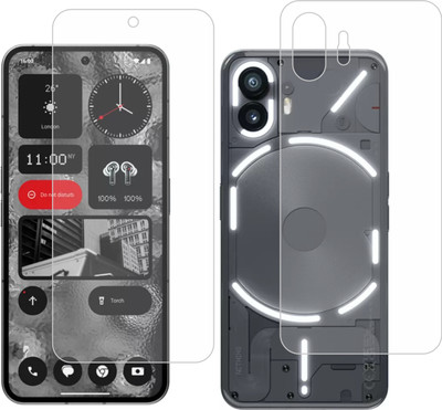 Ten To 11 Front and Back Screen Guard for Nothing Phone 2(Pack of 2)