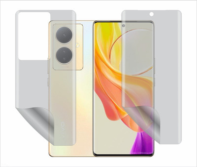 TELTREK Front and Back Screen Guard for VIVO Y78 5G (Edge to Edge Full Screen Protector)(Pack of 1)