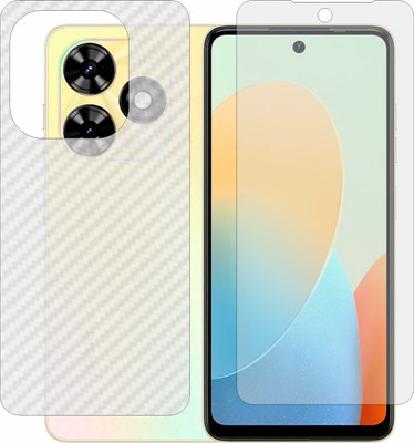 ZINGTEL Front and Back Screen Guard for Tecno Pop8(Pack of 2)