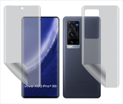 TELTREK Front and Back Screen Guard for VIVO X60 PRO PLUS (Edge to Edge Full Screen Protector)(Pack of 1)