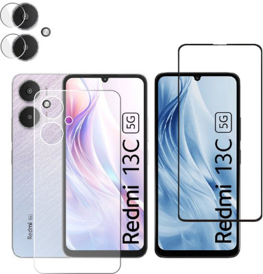 FINCH Front and Back Screen Guard for REDMI 13C 5G, Xiaomi Redmi 13C 5G, Mi 13C 5G(Pack of 1)