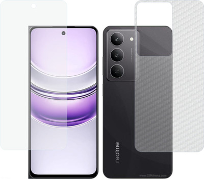 TELTREK Front and Back Screen Guard for Realme 14X India(Pack of 2)
