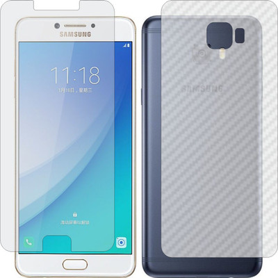 Mobling Front and Back Tempered Glass for Samsung Galaxy C7 Pro(Pack of 2)