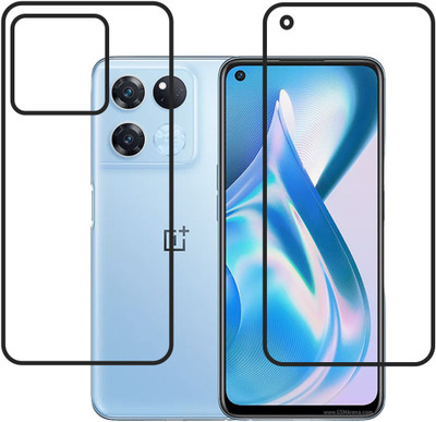 DVTECH Front and Back Screen Guard for 9H Crystal Clear Front And TPU BackOnePlus Ace Racing(Pack of 1)