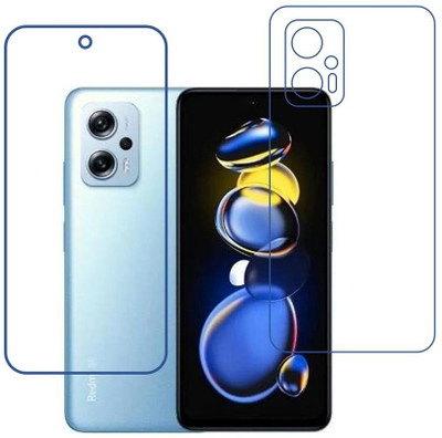 DVTECH Front and Back Screen Guard for 9H Xiaomi Redmi Note 11T Pro(Pack of 1)