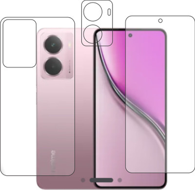 chakoor Front and Back Screen Guard for Realme p3 5g(Pack of 3)