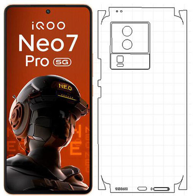 Asmart Front and Back Screen Guard for Iqoo Z7 Pro(Pack of 1)