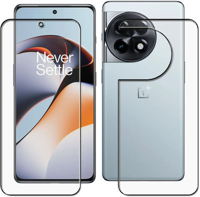 tombik Front and Back Screen Guard for cd38-OnePlus 11R fb(Pack of 2)