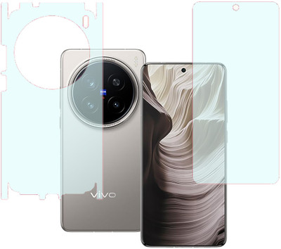 SPRITZEN Front and Back Screen Guard for Vivo X200 Pro 5G, Front Matte Back Matte(Pack of 2)