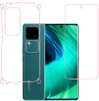SPRITZEN Front and Back Screen Guard for Vivo V30 5G, Vivo V30 Pro 5G, Clear With Sides(Pack of 2)