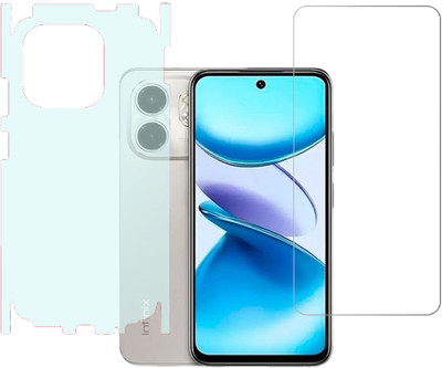 SPRITZEN Front and Back Screen Guard for Infinix Smart 9, Smart 9 HD(Pack of 2)