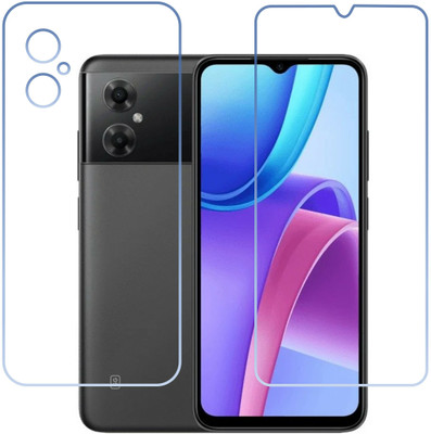 DVTECH Front and Back Screen Guard for 9H Crystal Clear Front And TPU BackXiaomi Redmi Note 11R(Pack of 1)