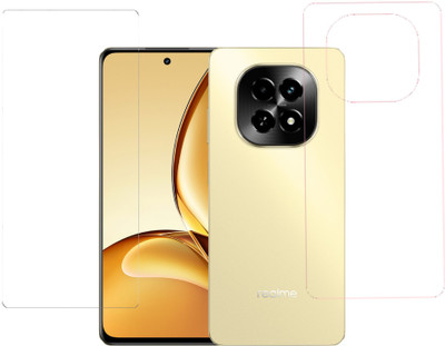 KARTRAY Front and Back Screen Guard for Realme C63 5G(Pack of 2)