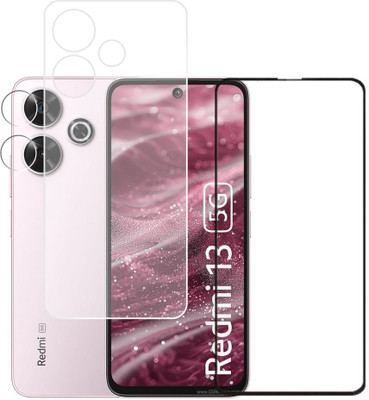 KANCHA Front and Back Screen Guard for Redmi 13 5G, Xiaomi Redmi 13 5G, MI 13 5G, Redmi13 5G(Pack of 1)
