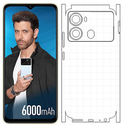 Siva Front and Back Screen Guard for Itel S23(Pack of 1)