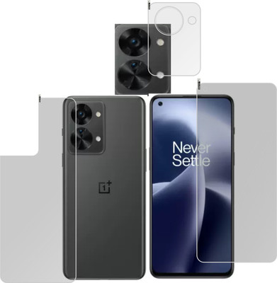 chakoor Front and Back Screen Guard for Oneplus Nord 2T 5g(Pack of 3)