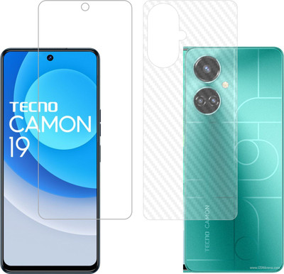 Vatsin Front and Back Screen Guard for Tecno Camon 19 Pro 5G(Pack of 2)