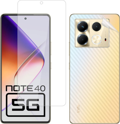 Ten To 11 Front and Back Screen Guard for Infinix Note 40 5G(Pack of 2)