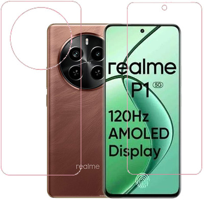 ECMERED Front and Back Tempered Glass for realme P1 Pro 5G, realme P1 Pro, Realme P1 Pro 5G, Realme P1 Pro(Pack of 1)