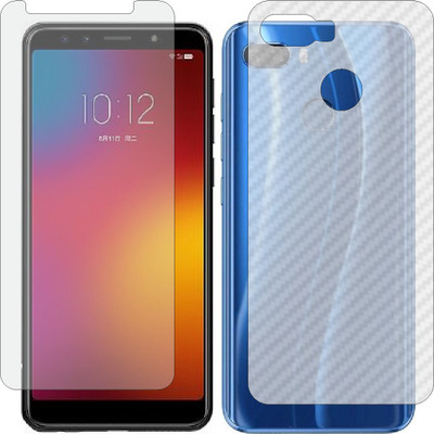 Mobling Front and Back Tempered Glass for LENOVO K5S(Pack of 2)