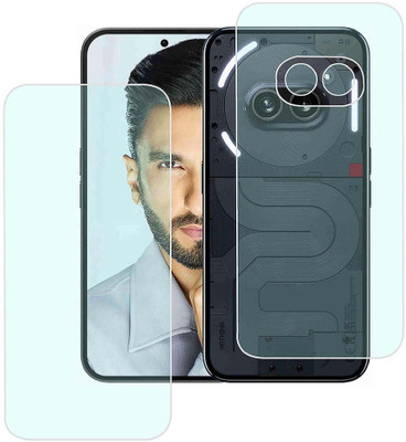 MOKPLZ Front and Back Screen Guard for Nothing Phone (2a) 5G(Pack of 3)
