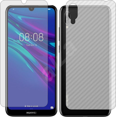 Mobling Front and Back Tempered Glass for HUAWEI Y6 2019(Pack of 2)