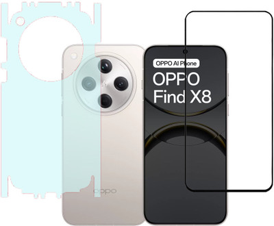 SPRITZEN Front and Back Screen Guard for Oppo Find X8 5G(Pack of 2)