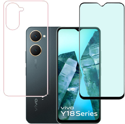 SPRITZEN Front and Back Screen Guard for Vivo Y18(Pack of 2)