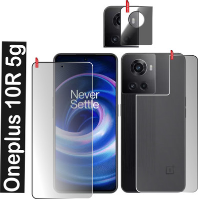 chakoor Front and Back Screen Guard for Oneplus 10R 5g(Pack of 3)