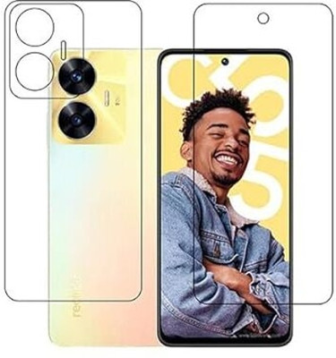 APTIVOS Front and Back Screen Guard for Realme C55(Pack of 1)