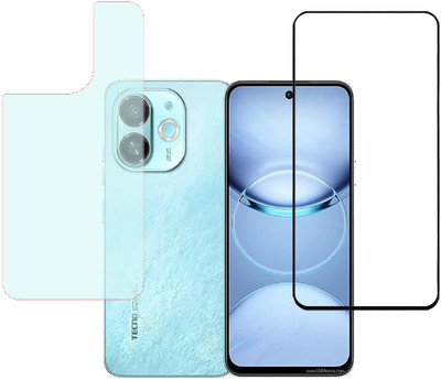 SPRITZEN Front and Back Screen Guard for Tecno Spark 30C 5G(Pack of 2)