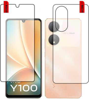 VIRMON Front and Back Screen Guard for VIVO Y100 ( NOT A TEMPERED GLASS )(Pack of 2)