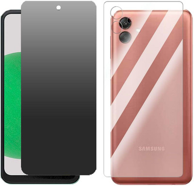 FCS Front and Back Screen Guard for Samsung Galaxy A04 Front+Back (Matte)(Pack of 2)