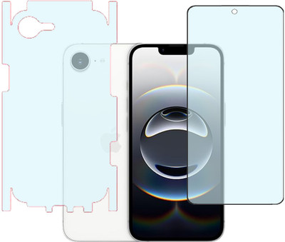 SPRITZEN Front and Back Screen Guard for Apple iPhone 16e(Pack of 2)