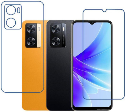 DVTECH Front and Back Screen Guard for 9H Oppo A77s(Pack of 1)