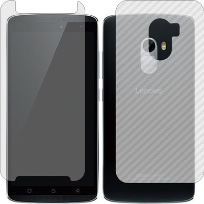 ZINGTEL Front and Back Screen Guard for LENOVO VIBE X3 LITE (Front Matte Finish & Back 3d Carbon Fiber)(Pack of 2)