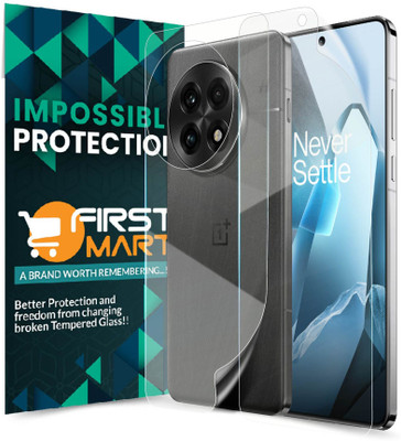 FIRST MART Front and Back Screen Guard for OnePlus 13 5G, One Plus 13, 1+ 13 5G, Unbreakable Nano Fiber Membrane with Easy Installation(Pack of 1)